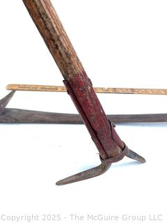 Miner's Pickaxe and long pointed tool (ice harvesting?)