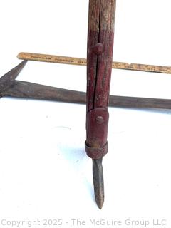 Miner's Pickaxe and long pointed tool (ice harvesting?)