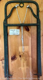 Louden Machinery Guelph ON Antique Hay Harpoon Hook Cast Iron Hay Bail Loader