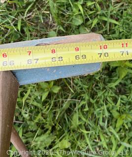 ID'ed as Wooden Bull Rake for gathering cut hay