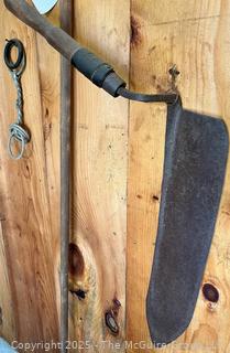 Antique Primitive Froe / Wood Splitting Tool