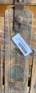 Vintage Fleetwing Racer Wooden Snow Sled