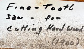 Two-Man Crosscut Saw