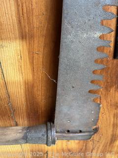 Two-man American Tooth Cross-cut saw (1890)