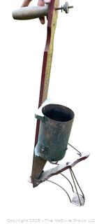 ANTIQUE VINTAGE CORN PLANTER FARM GARDEN TOOL