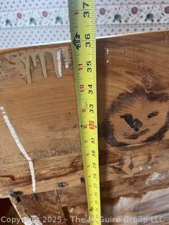Knotty Pine Three Drawer Dresser