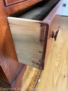 6 Drawer Tall Maple Dresser 