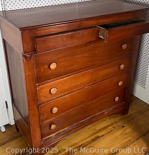 6 Drawer Tall Maple Dresser 