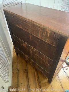 6 Drawer Tall Maple Dresser 