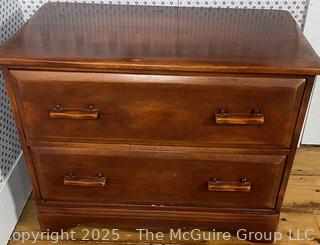 2 Drawer Maple Dresser