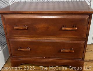 2 Drawer Maple Dresser