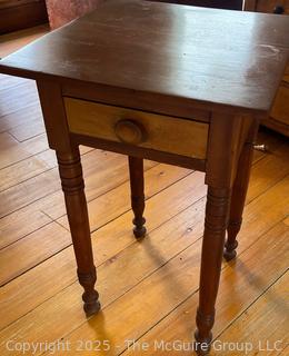 Single Drawer Side Table 