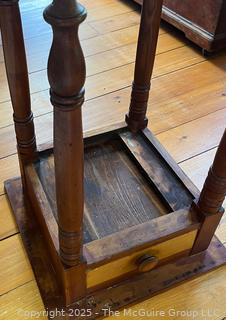Single Drawer Side Table 
