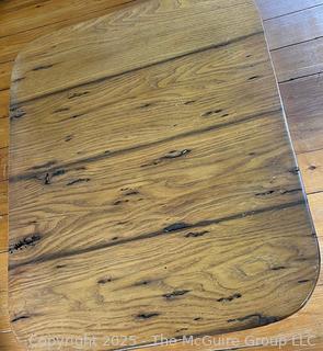 Low Coffee Table Handmade by Local Carpenter From Chestnut Lumber on Scotch Hill

