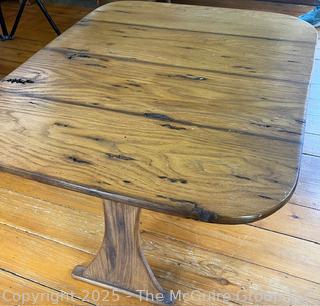 Low Coffee Table Handmade by Local Carpenter From Chestnut Lumber on Scotch Hill
