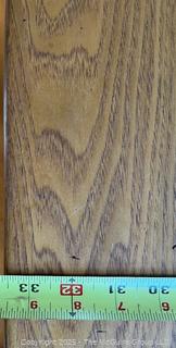 Low Coffee Table Handmade by Local Carpenter From Chestnut Lumber on Scotch Hill
