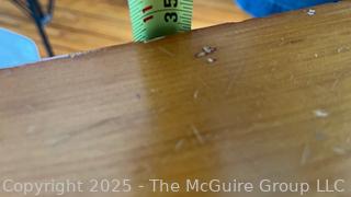 Four Drawer Knotty Pine Keyed Dresser