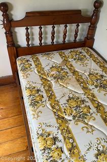 Spindle Back Single Bed Frame 