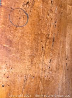 Spalted Maple of Scotch Hill Slant Front Table on Tripod Base Made by Chris Harter of Madison NY