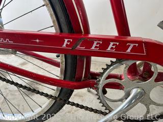 vintage boys 26" Schwinn fleet bicycle w/light and rear rack