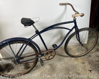 vintage boys Schwinn bicycle (blue)