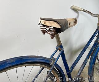 Vintage girl's bike by Royal w/front brake (blue)