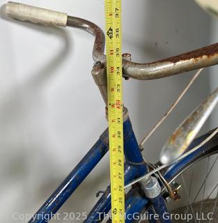 Vintage girl's bike by Royal w/front brake (blue)