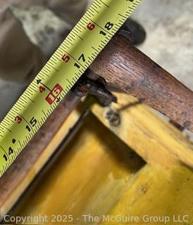 1800's Antique Farm Equipment, #3 Davis Swing Churn Vermont farm Machine Co.