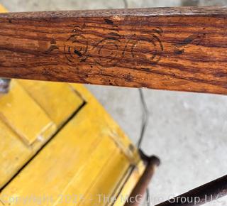 1800's Antique Farm Equipment, #3 Davis Swing Churn Vermont farm Machine Co.