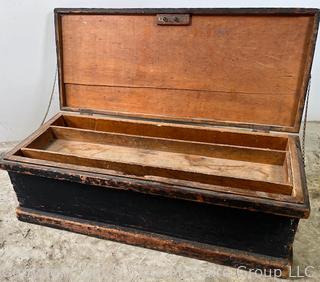 Antique Carpenter's wooden Tool Chest