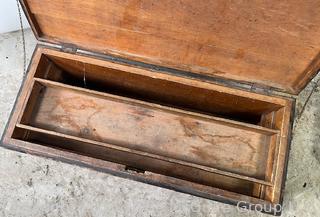 Antique Carpenter's wooden Tool Chest