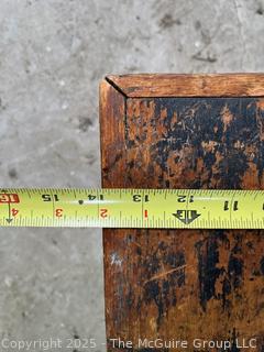 Antique Carpenter's wooden Tool Chest