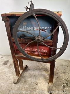 Antique Corn Sheller Hand Cranked. Manufactured by Lovejoy & Sons Cambridge NY circa 1900