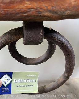 Antique wooden Ox yoke