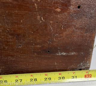 Similar to a vintage CHICAGO TELEPHONE SUPPLY CO. Oak Wood Double Box Wall Phone, incomplete