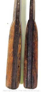 Antique Hand Tools: Push-drill; blades; cutter