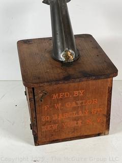 Antique “The Fire-Fly” Egg Candler Poultry Tester 1908 Patent