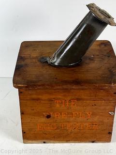 Antique “The Fire-Fly” Egg Candler Poultry Tester 1908 Patent