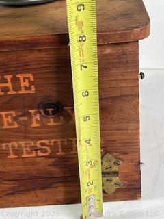 Antique “The Fire-Fly” Egg Candler Poultry Tester 1908 Patent