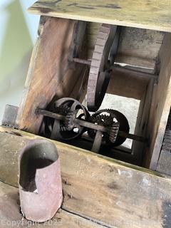 Antique Hand-Cranked Corn Sheller