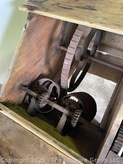 Antique Hand-Cranked Corn Sheller