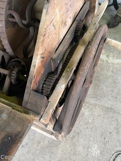 Antique Hand-Cranked Corn Sheller