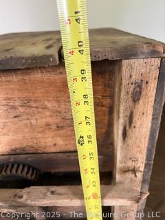 Antique Hand-Cranked Corn Sheller
