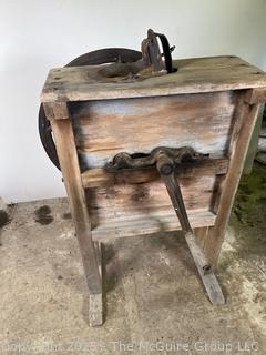 Antique Corn Sheller Hand Cranked Manufactured by Lovejoy & Sons Cambridge, NY circa 1900