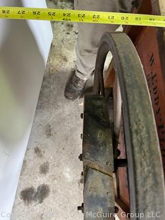 Antique Corn Sheller Hand Cranked.  Eddy Plow Co. Greenwich NY "Clean Cob No.1" Early 1900's