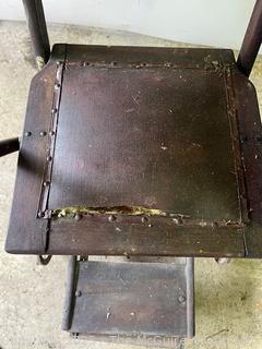 Late 19th C Wheelchair