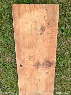18’ x 18"W x 12' x 2" Thick Spruce Plank 

