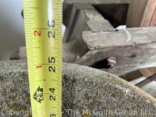 Circa 1880's Whetstone Wheel(s) Sharpening Stones