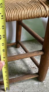 Ladder Back Side Chair w/ Rope Seat