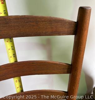 Ladder Back Side Chair w/ Rope Seat